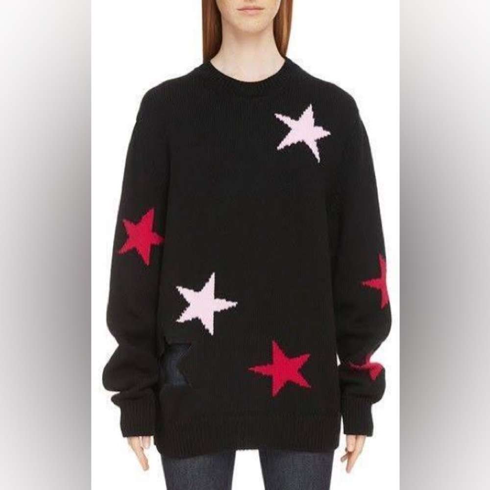 ⭐️ Givenchy Intarsia wool star cutout sweater